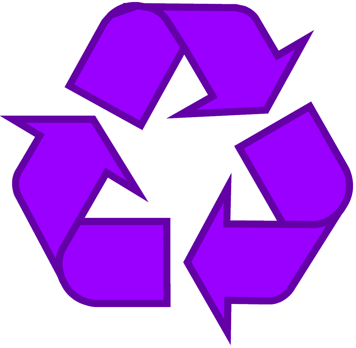 cool recycle symbol