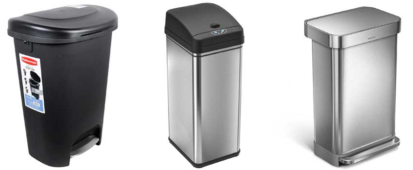 Kitchen Garbage Cans: Pros & Cons Of The Varieties