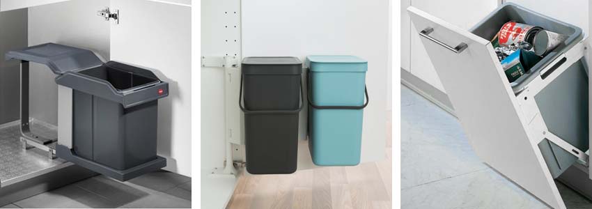 Modieus Planeet laden Pull-Out Trash Cans for Under a Kitchen Sink - Top 10