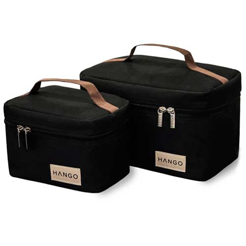 Reusable Stylish Lunch Tote Bags And Bo Work School 1 Hango Insulated Lunch Bag Set Of 2 Bags