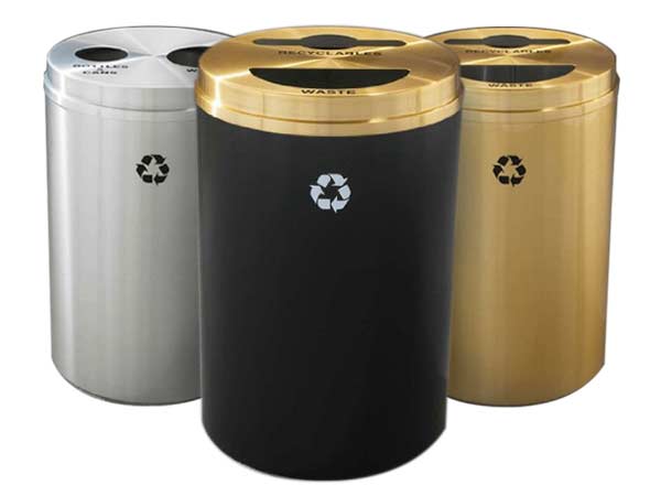 Commercial Office Trash Cans Recycling Containers Com - Half Round Commercial Trash Can Commercial Office Trash Cans Recycling Containers Com - Half Round Commercial Trash Can