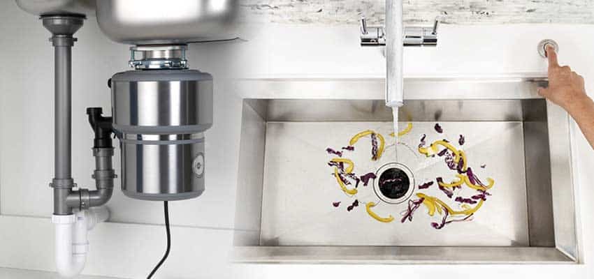 all in one kitchen sink with garbage disposal