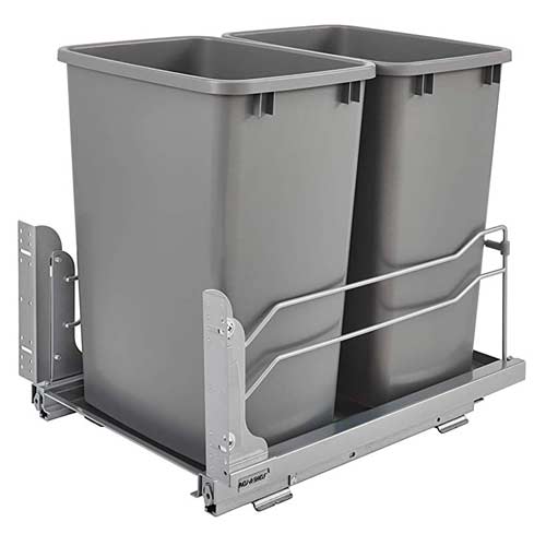 Pull Out Bin For Cupboard Waste Separation System Pull Out Kitchen