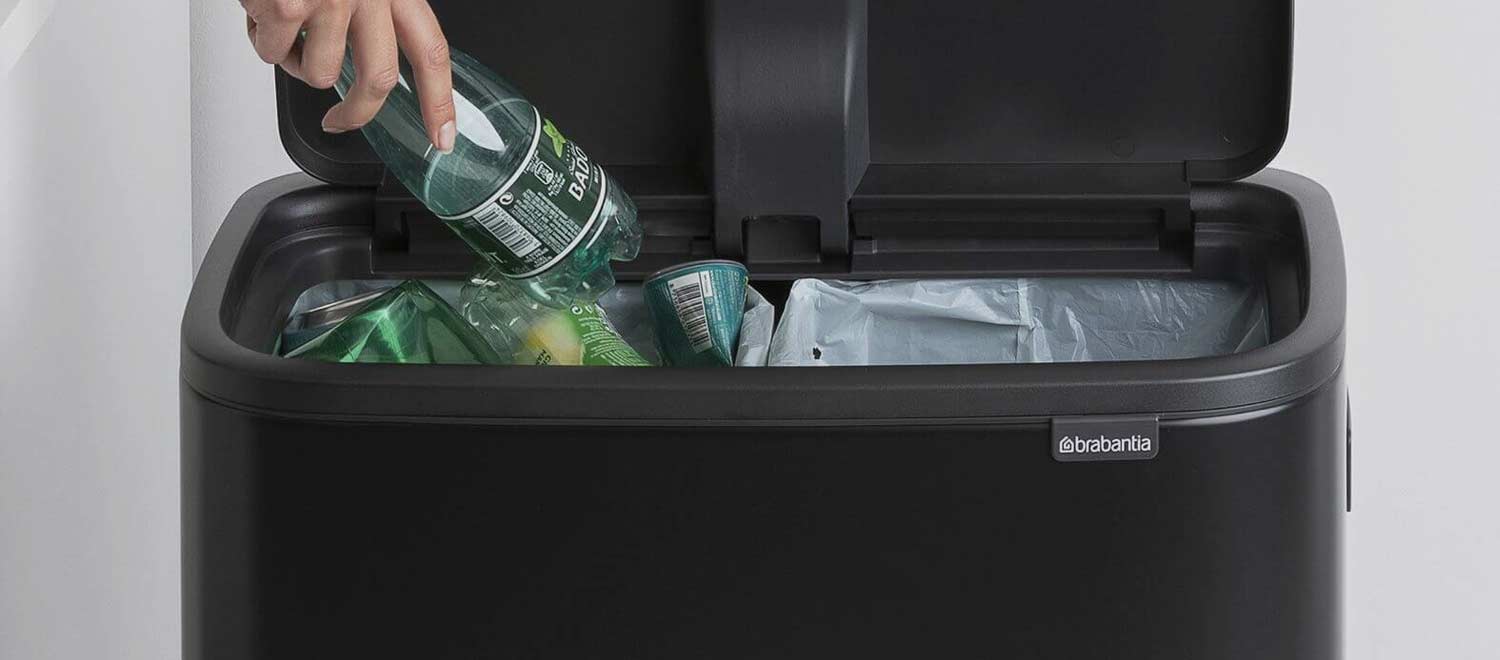 Mini Desktop Waste Bin Office Home Garbage Basket Table Trash Can Swing With Lid Zero Waste Small Recycling Bin   -Light_Grey