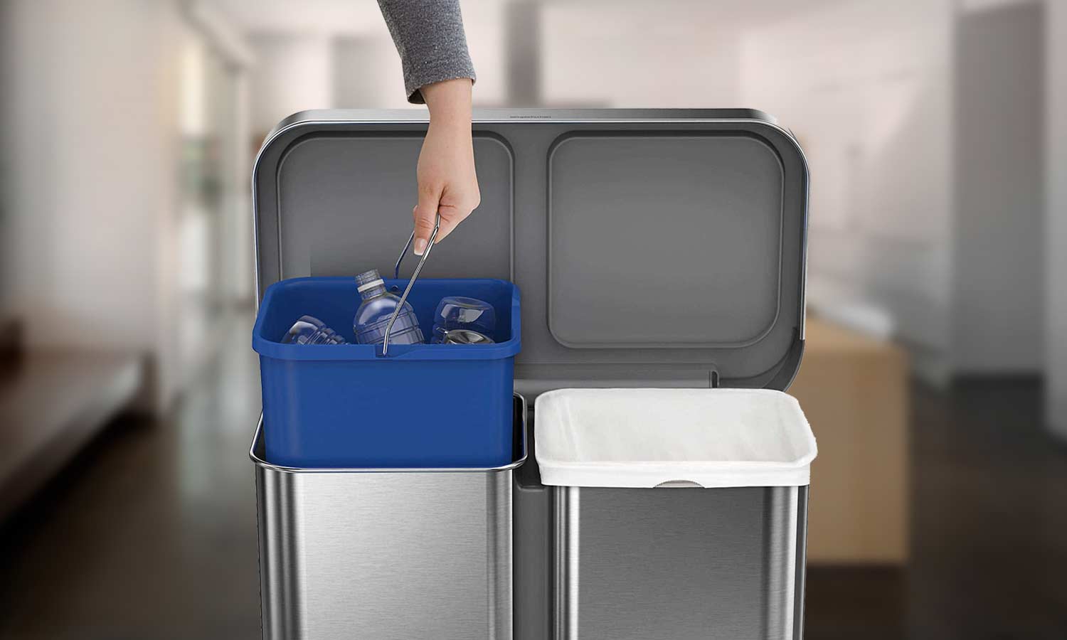 Recycling Bins For Home, Kitchen & Office - Best Trash Cans