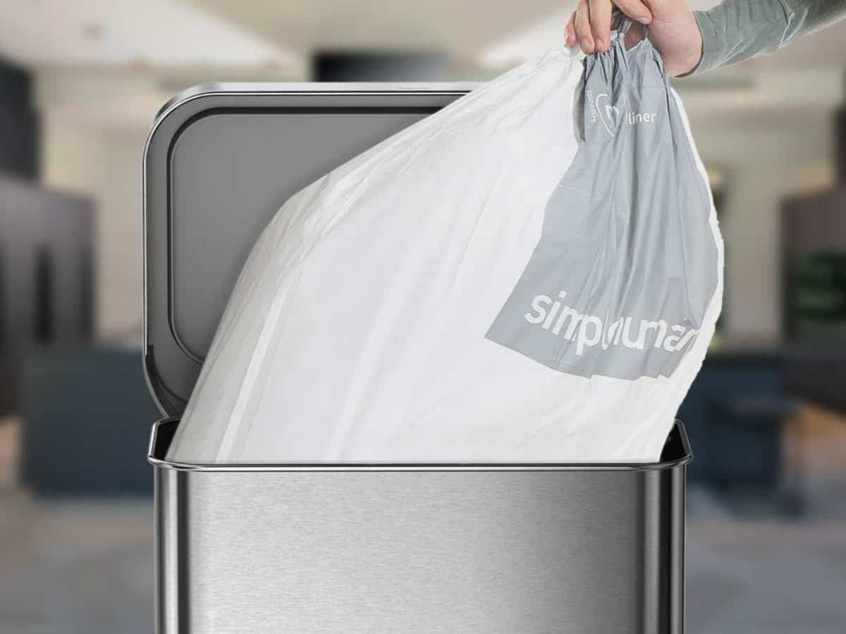 100-Count Hefty Made to Fit Trash Bags (fits SimpleHuman): Size H