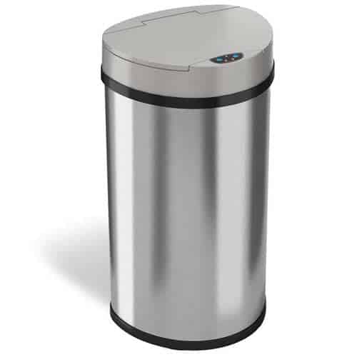 Touchless Trash Cans With Automatic Motion Sensor