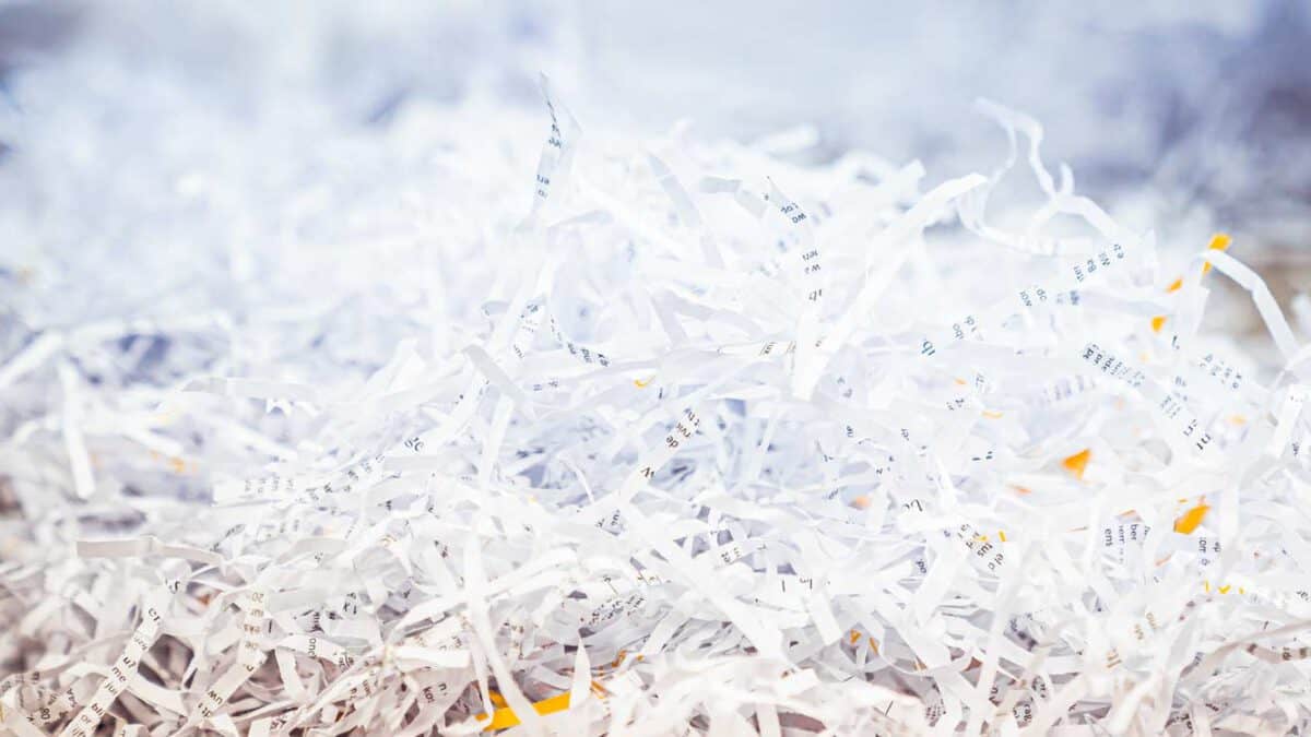 Mobile document shredding