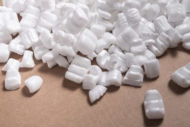 Packing Peanuts and Styrofoam Alternative