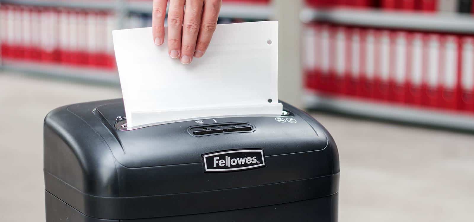 What safety features should you look for in a paper shredder?